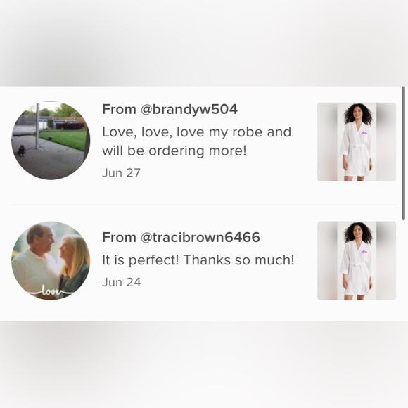 ✨CUSTOM✨Personalized Women’s Waffle Robe - Picture 5 of 5